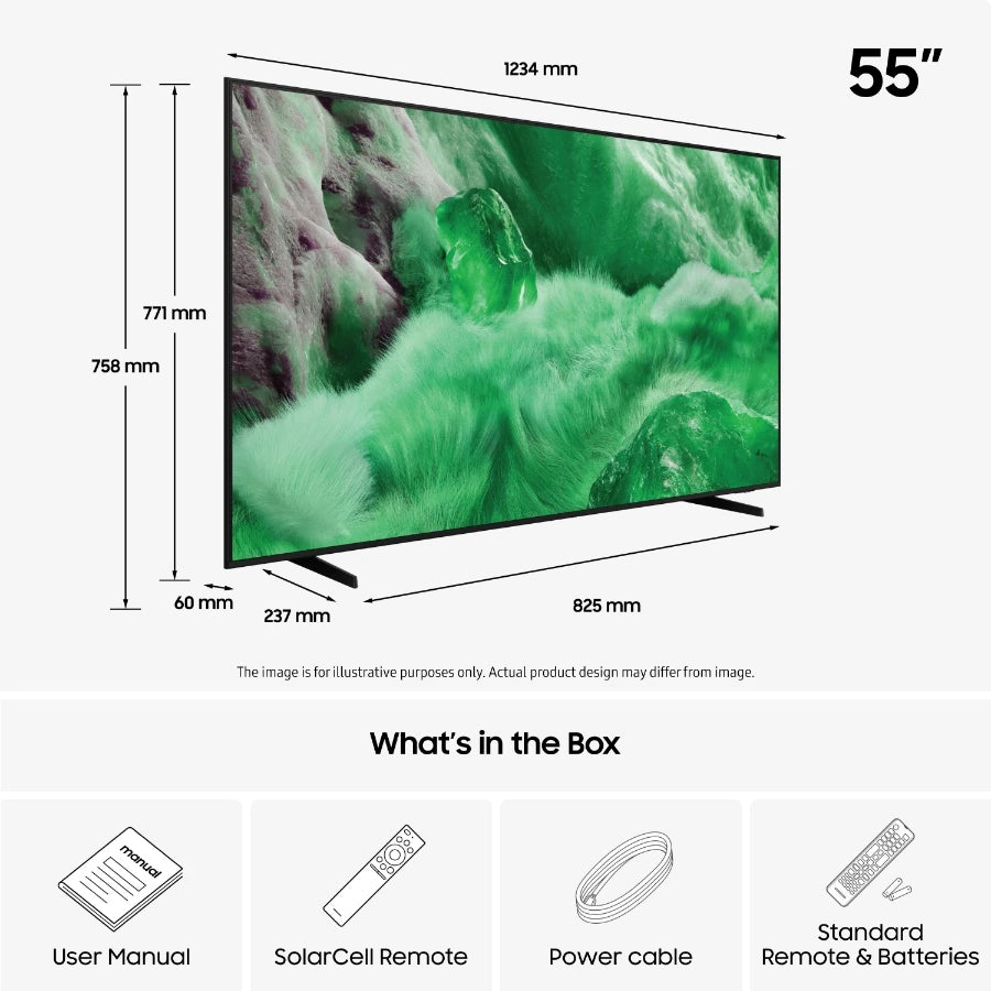 Samsung 55" Q7F4 QLED 4K Smart TV (2025)