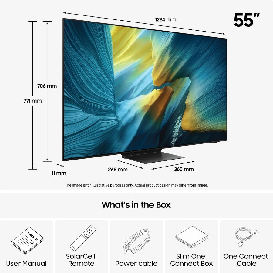 Samsung 55" S95F OLED 4K Smart TV (2025)