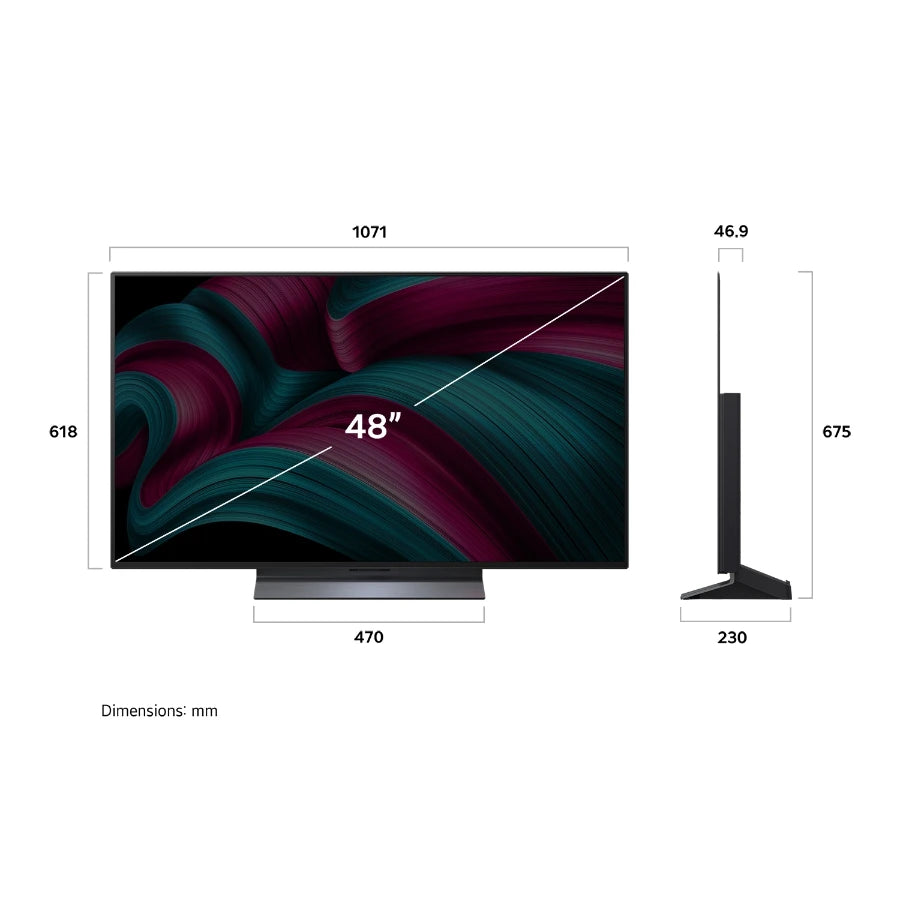 LG 48" OLED evo C5 4K TV (2025)