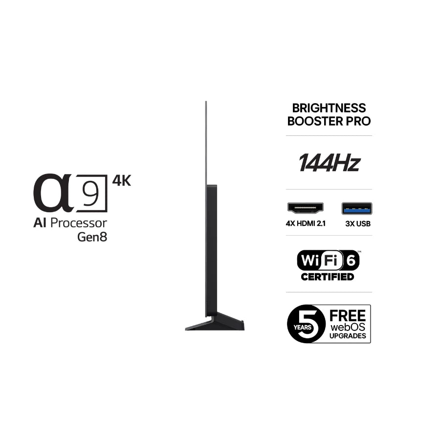 LG 77" OLED evo C5 4K TV 2025