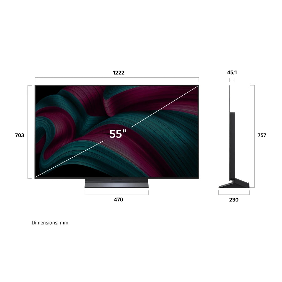 LG 55" OLED evo C5 4K TV (2025)