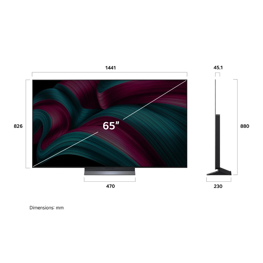 LG 65" OLED evo C5 4K TV (2025)