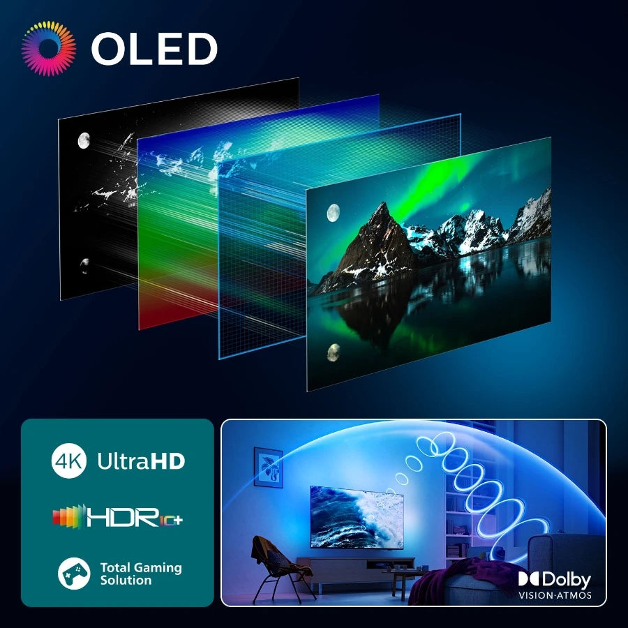 Philips 65" 4K OLED Ambilight Google TV (2025) 