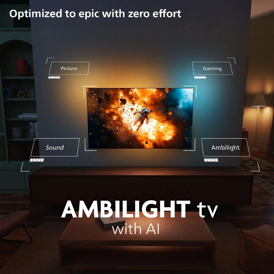 Philips 65" 4K OLED Ambilight Google TV (2025) 