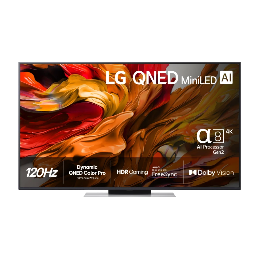 LG 55" 4K QNED evo Edge MiniLED TV (2025) 55QNED87A6B