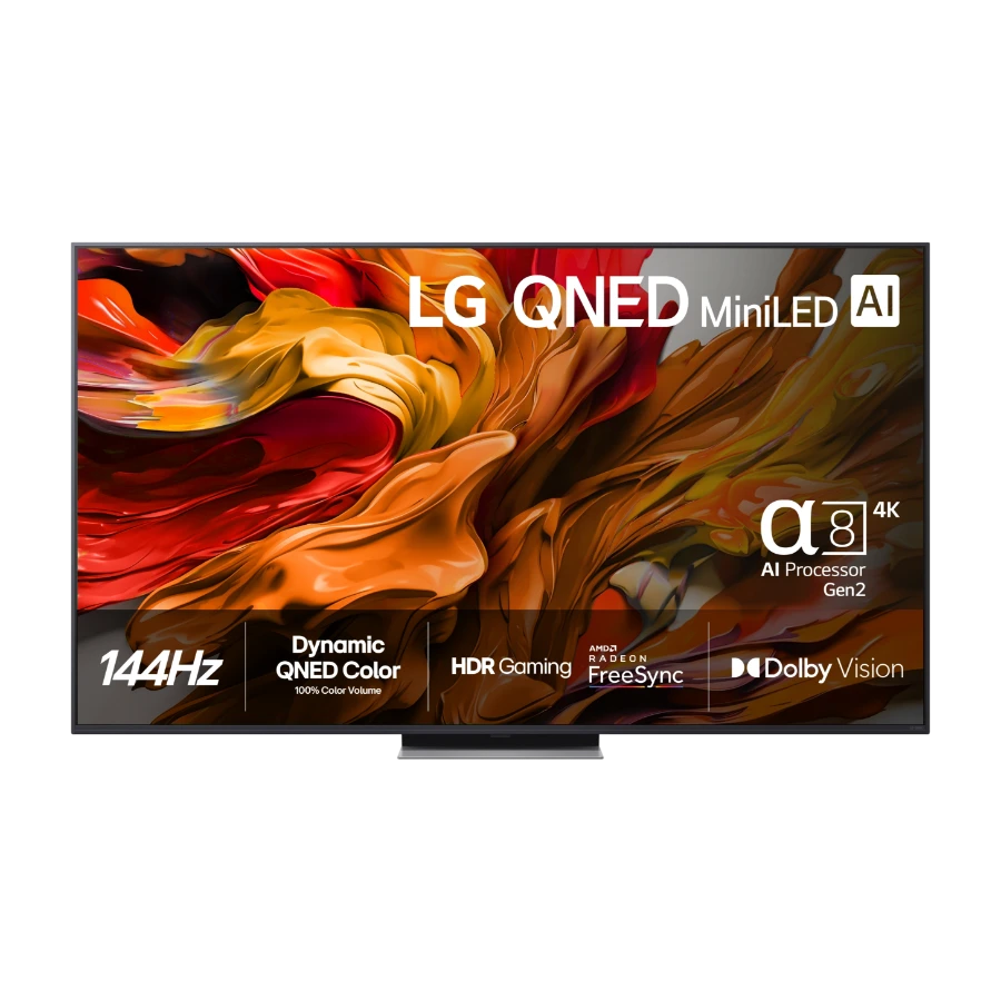 LG 65" 4K QNED evo Edge MiniLED TV (2025) 65QNED87A6B