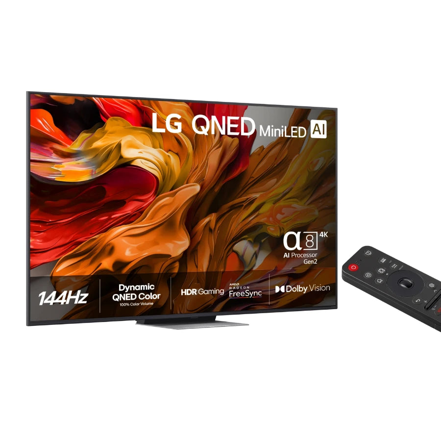 LG 65" 4K QNED evo Edge MiniLED TV (2025) 65QNED87A6B