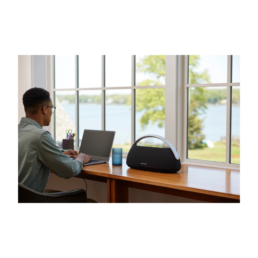 Harman Kardon Go + Play 3 Bluetooth-højttaler, Sort