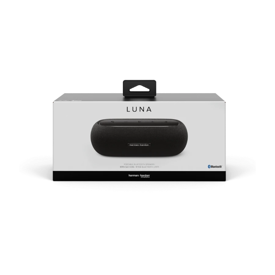 Harman Kardon Luna Bluetooth-højttaler, Sort