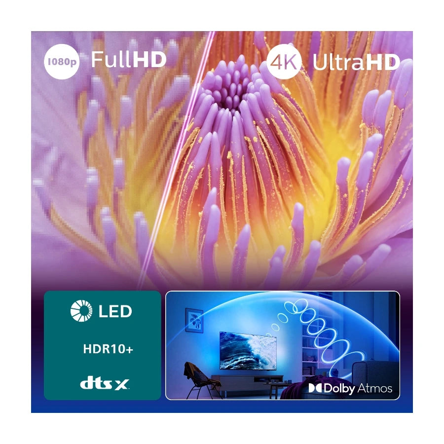 Philips 55" 4K LED Google TV 55PUS8100