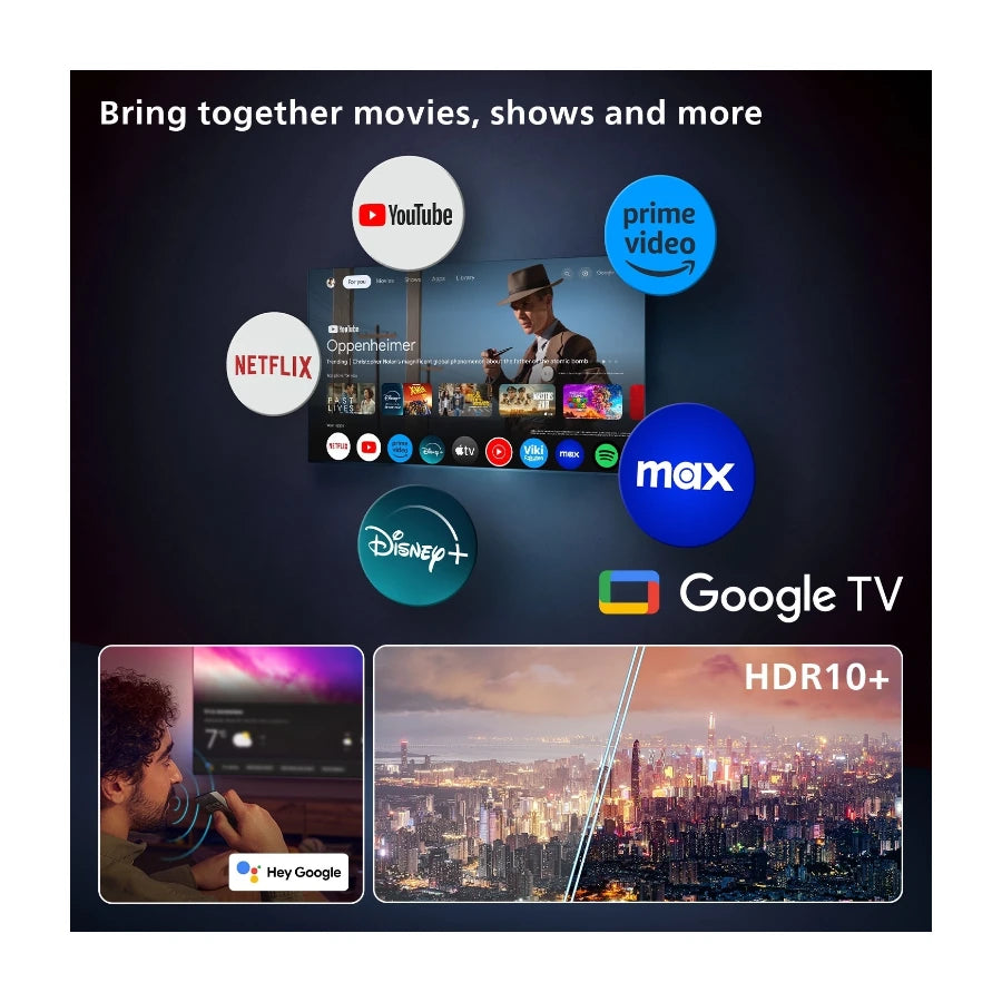 Philips 55" 4K LED Google TV 55PUS8100