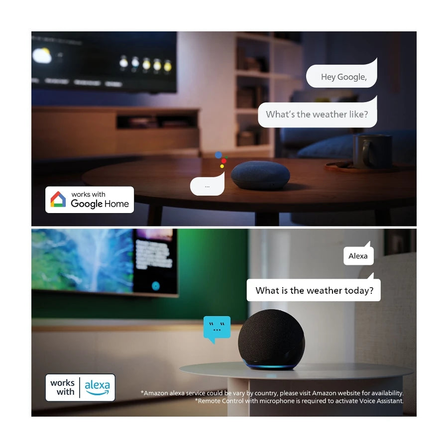 Philips 55" 4K LED Google TV 55PUS8100