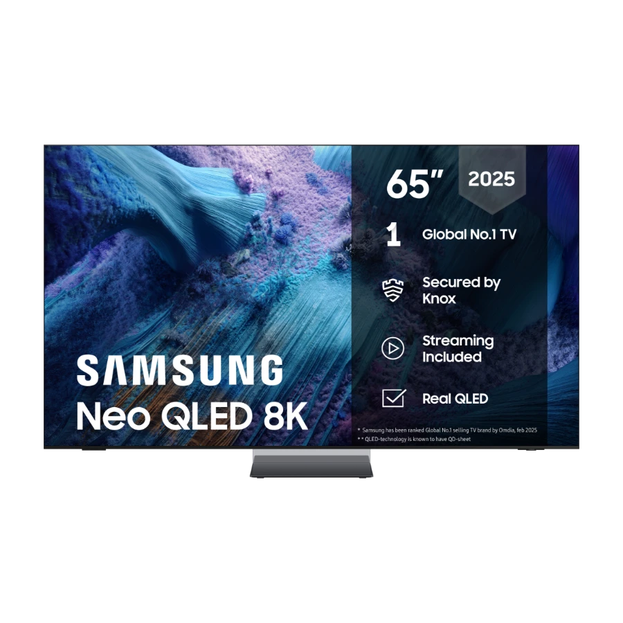 Samsung 65" QN990F Neo QLED 8K Mini LED Smart TV (2025) 