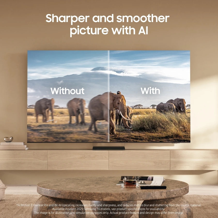 Samsung 65" QN990F Neo QLED 8K Mini LED Smart TV (2025) 