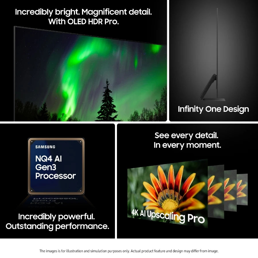 Samsung 55" S95F OLED 4K Smart TV (2025)