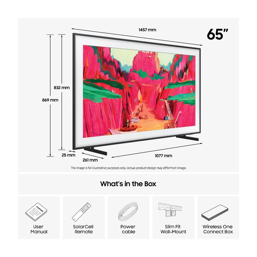 Samsung 65" The Frame Pro Neo QLED 4K Edge Mini LED Smart TV (2025)
