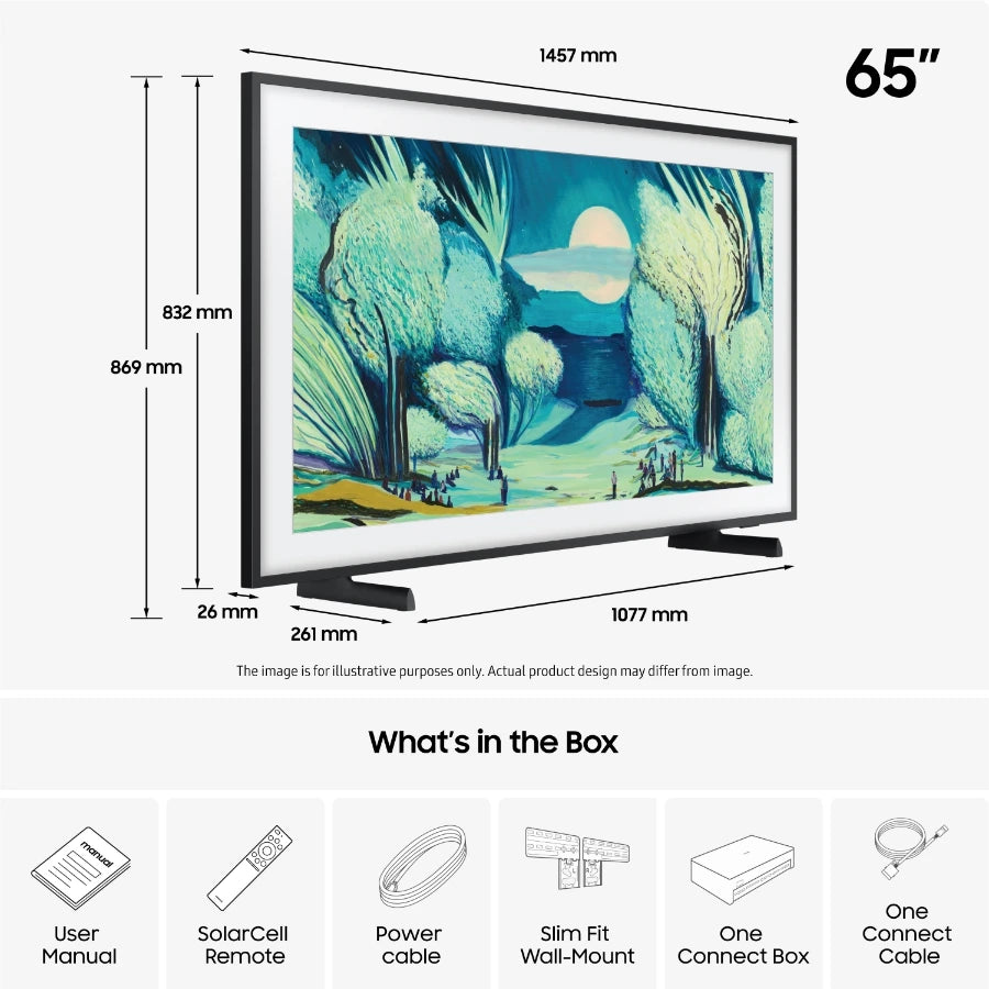 Samsung 65" The Frame QLED 4K Smart TV (2025)