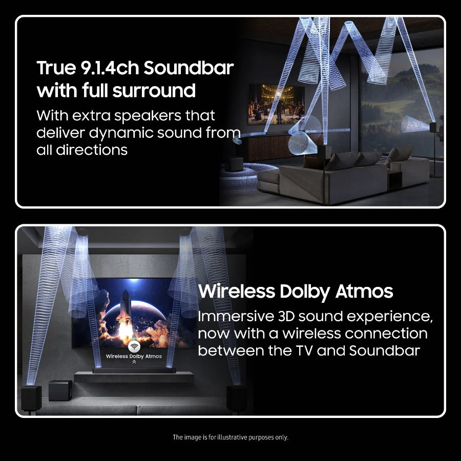 Samsung HW-Q935F soundbar med subwoofer (2025)
