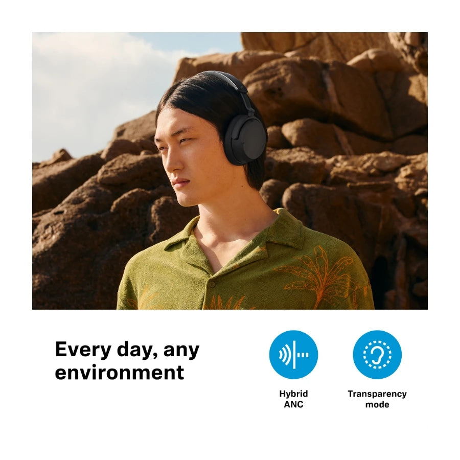 Sennheiser Accentum Wireless støjreducerende hovedtelefoner, Sort
