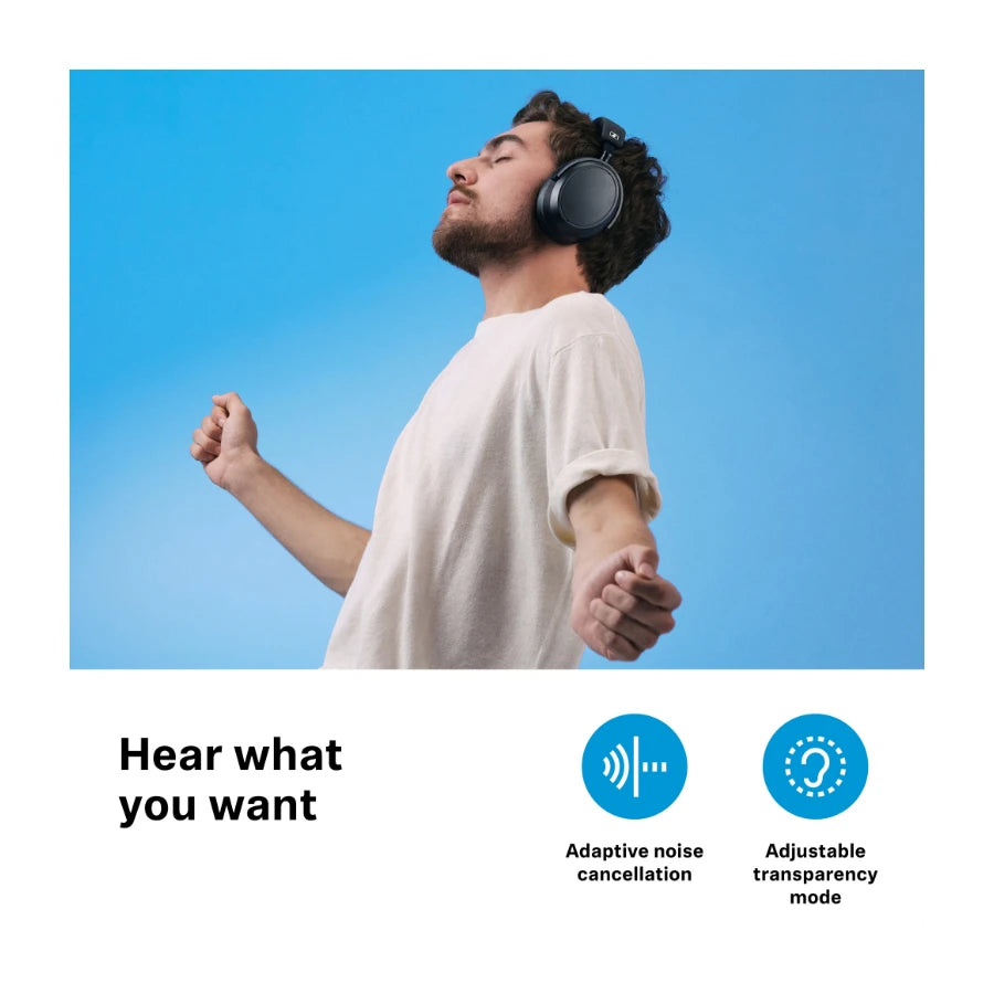 Sennheiser Momentum 4 Wireless støjreducerende hovedtelefoner, Sort