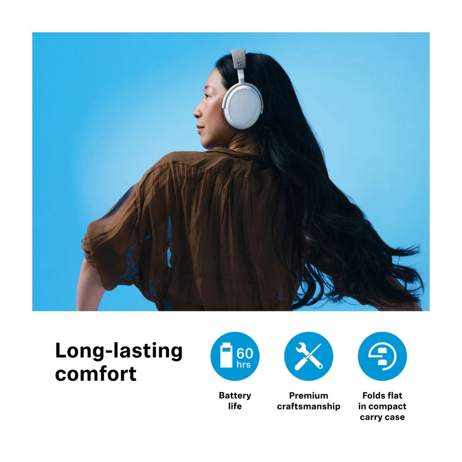 Sennheiser Momentum 4 Wireless støjreducerende hovedtelefoner, Sort
