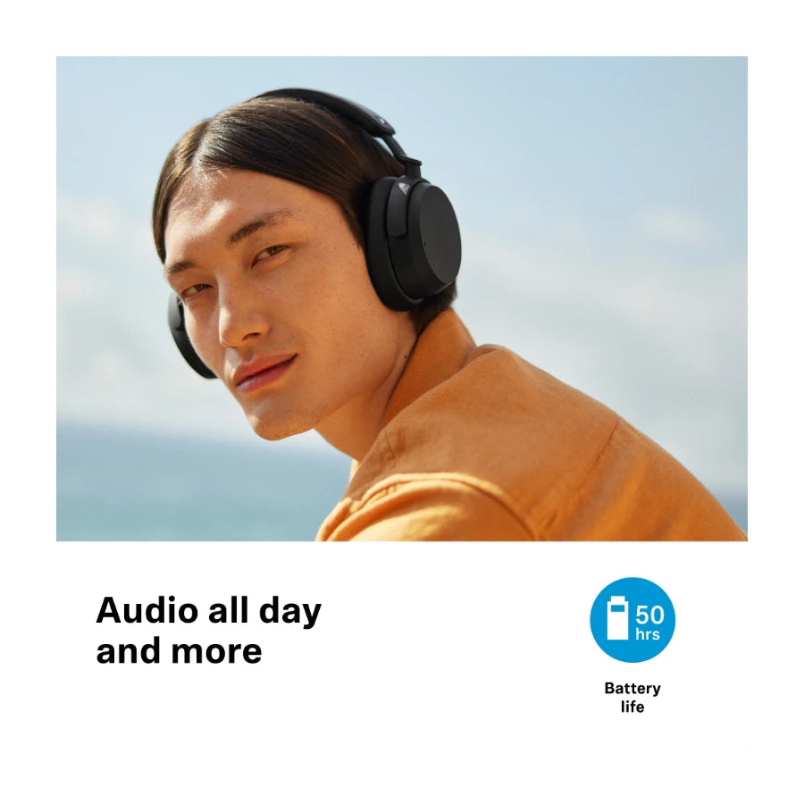 Sennheiser Accentum Wireless støjreducerende hovedtelefoner, hvid