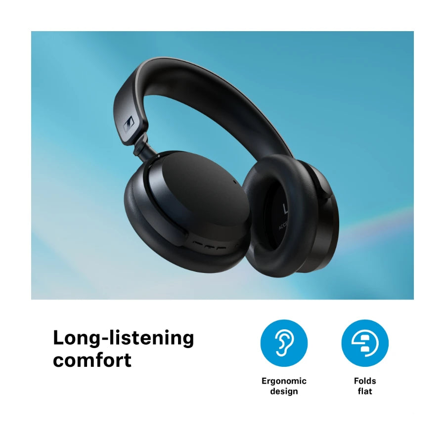 Sennheiser Accentum Wireless støjreducerende hovedtelefoner, hvid
