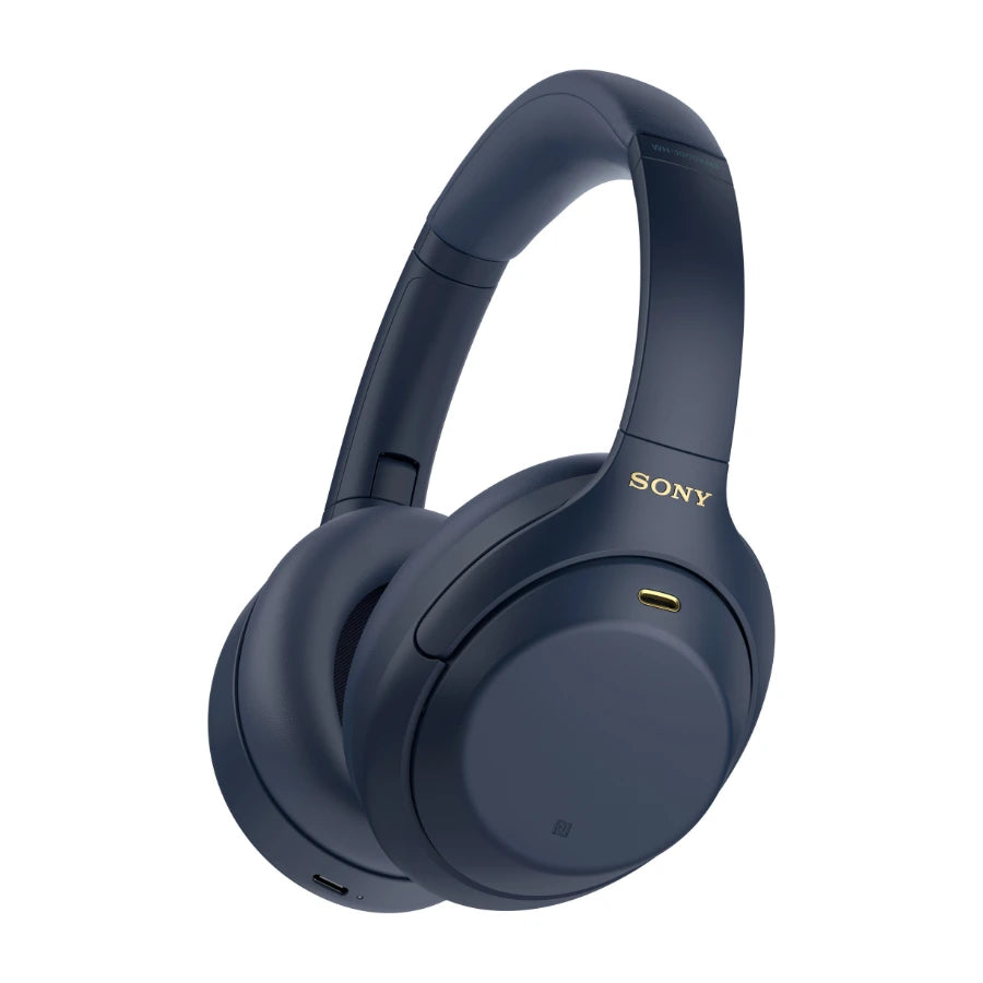 Sony WH-1000XM4 trådløse Støjdæmpende hovedtelefoner, Blå