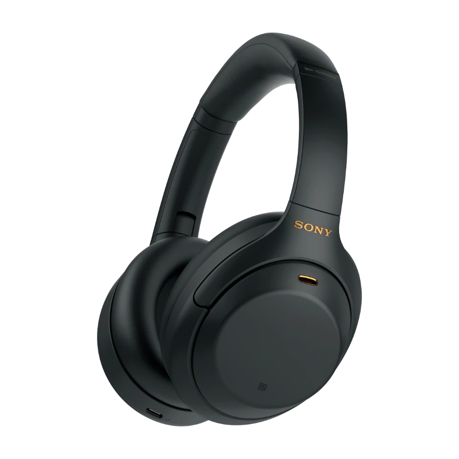 Sony WH-1000XM4 trådløse Støjdæmpende hovedtelefoner, Sort