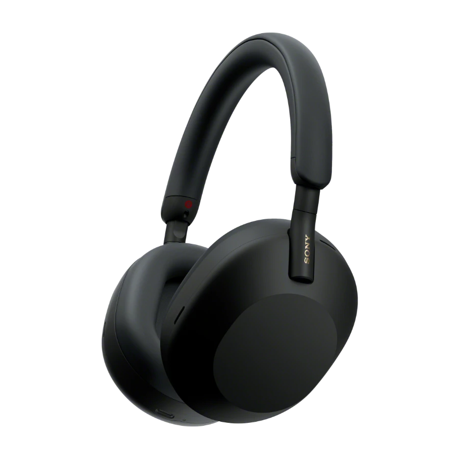 Sony WH-1000XM5 trådløse støjreducerende hovedtelefoner, Sort