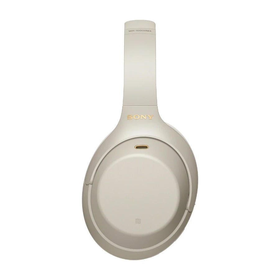 Sony WH-1000XM4 trådløse Støjdæmpende hovedtelefoner, Sølv