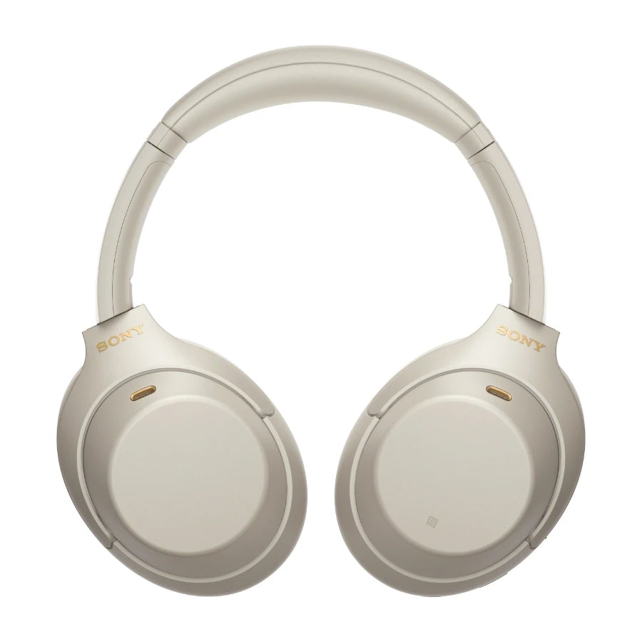 Sony WH-1000XM4 trådløse Støjdæmpende hovedtelefoner, Sølv