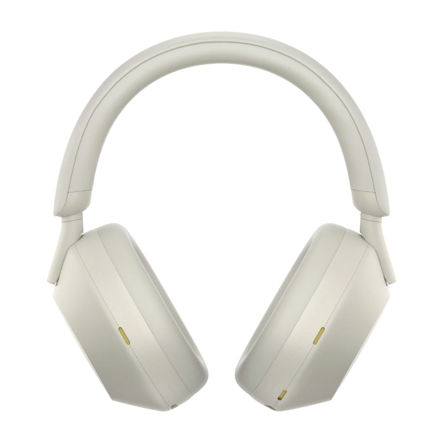 Sony WH-1000XM5 trådløse støjreducerende hovedtelefoner, Sølv