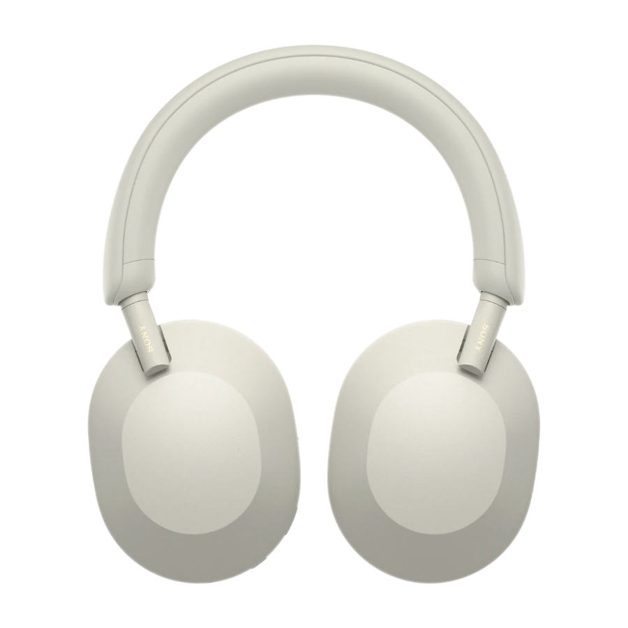 Sony WH-1000XM5 trådløse støjreducerende hovedtelefoner, Sølv